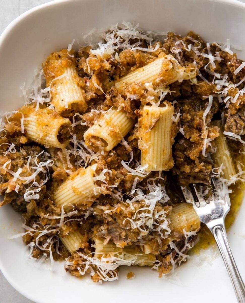 Beef ragu pasta (instagram.com/cookscountry)