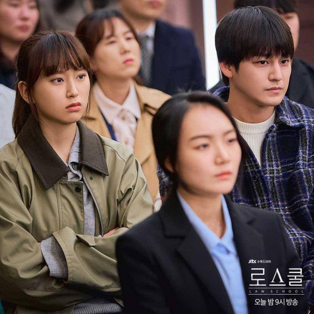Ryu Hye Young dan Kim Bum di drama Law School (instagram.com/jtbcdrama)