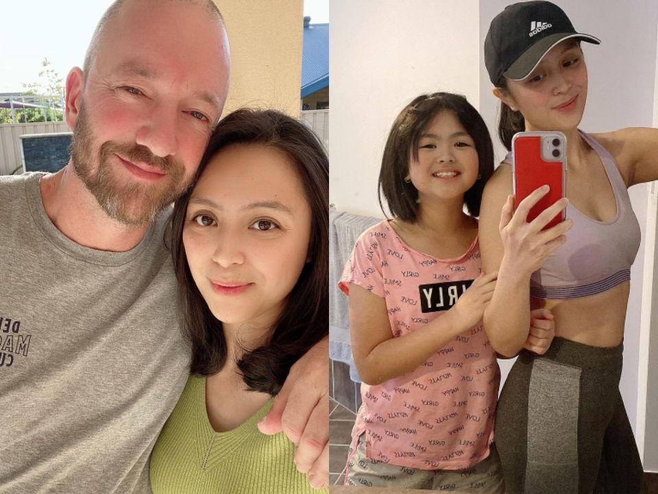 10 Potret Jill Carissa Angling Dharma dan Keluarga, Harmonis