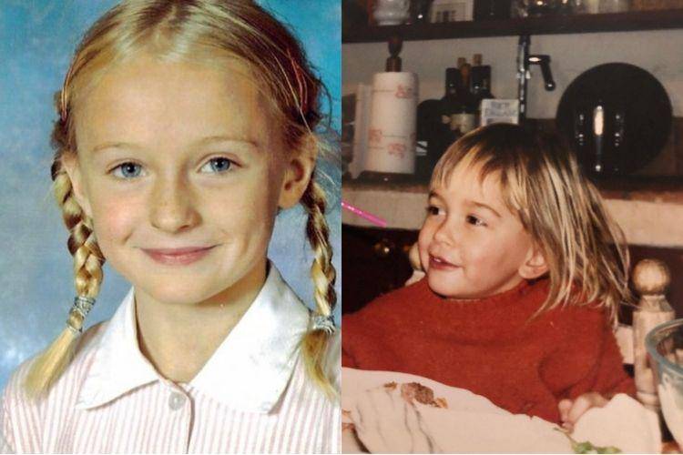 potret masa kecil Sophie Turner dan Hailey Bieber (instagram.com/sophiet | instagram.com/haileybieber)