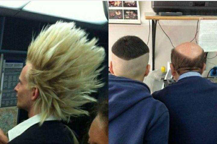 10 Potongan Rambut Gak Biasa yang Kocak Abis, Ngakak Jumpalitan!