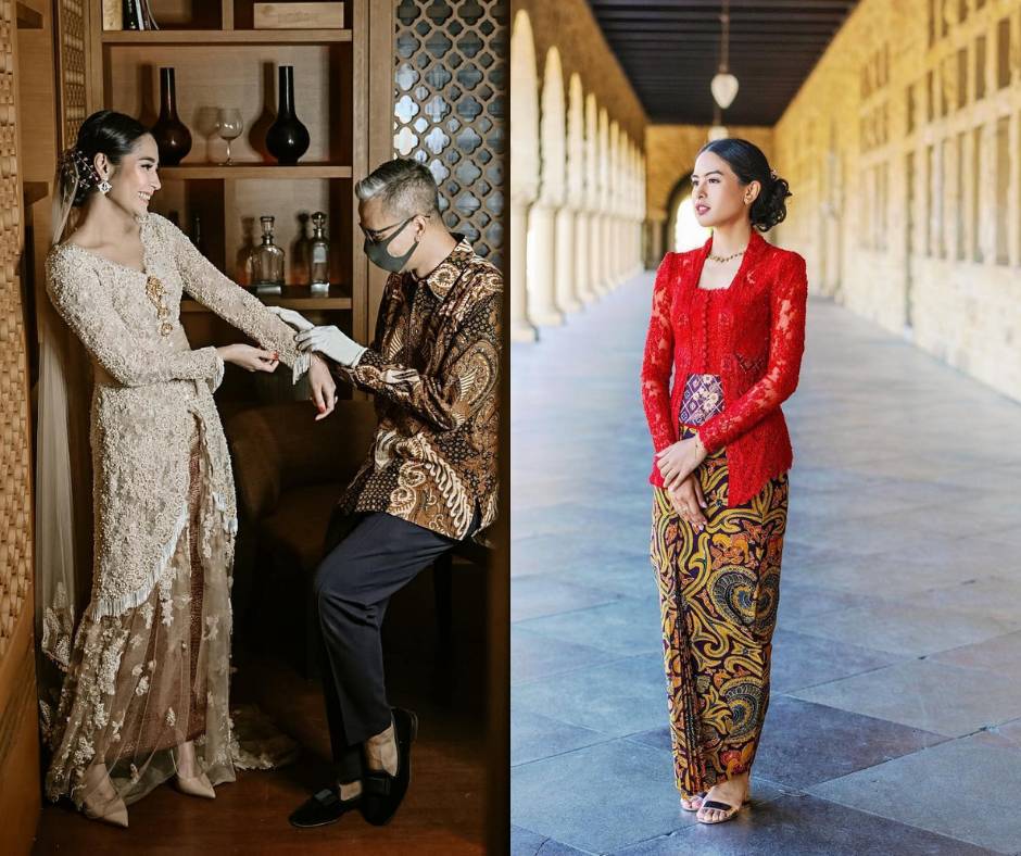 Inspirasi kebaya Maudy Ayunda dan Niken Anjani (instagram.com/maudyayunda /instagram.com/didietmaulana)