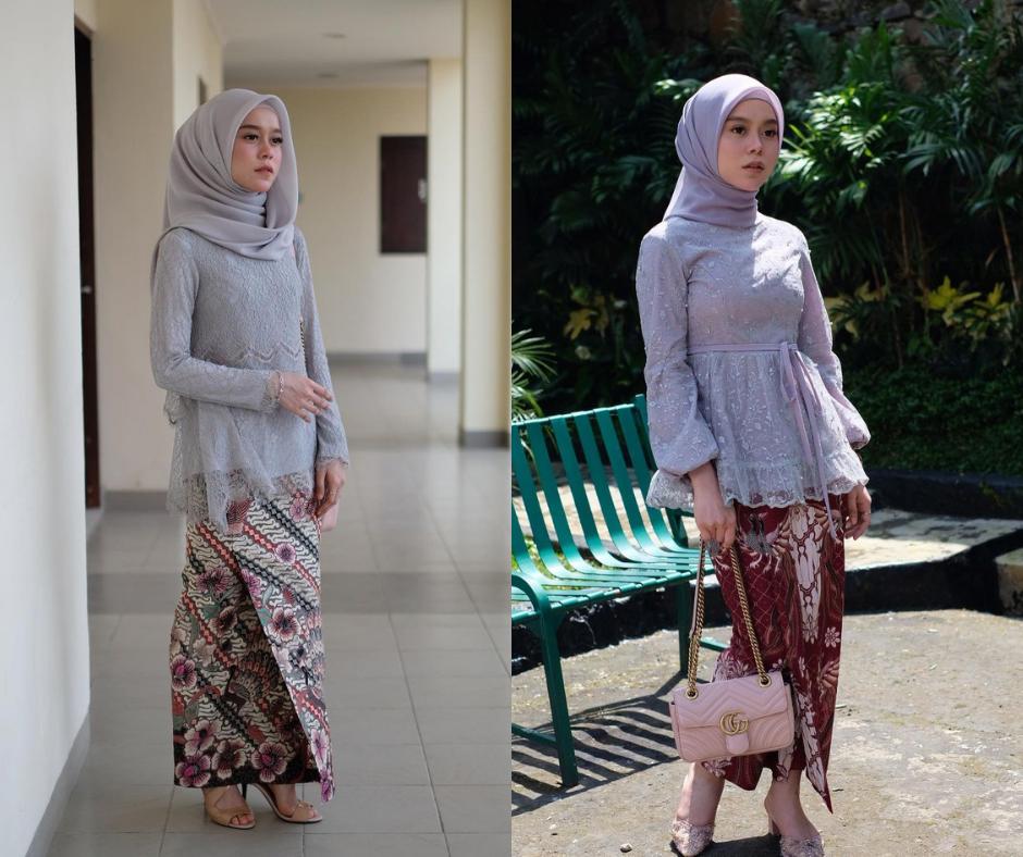 5 Kebaya Manis Lesti Kejora, Gemar Pakai Warna Soft yang Curi Atensi