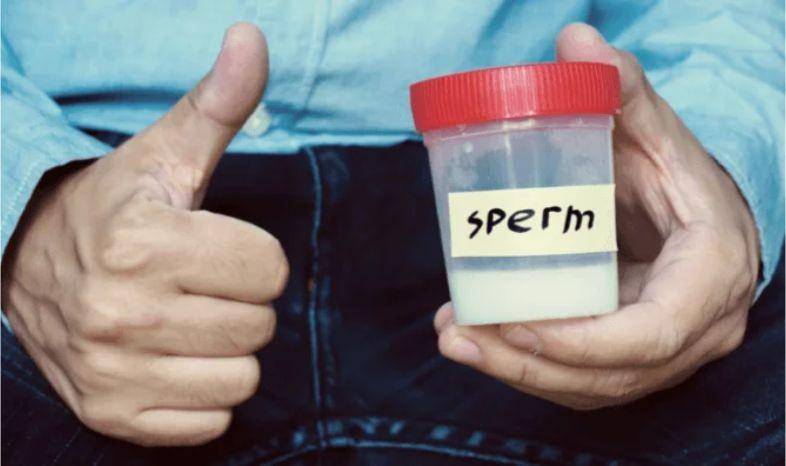 ilustrasi air mani atau sperma (healthline.com)