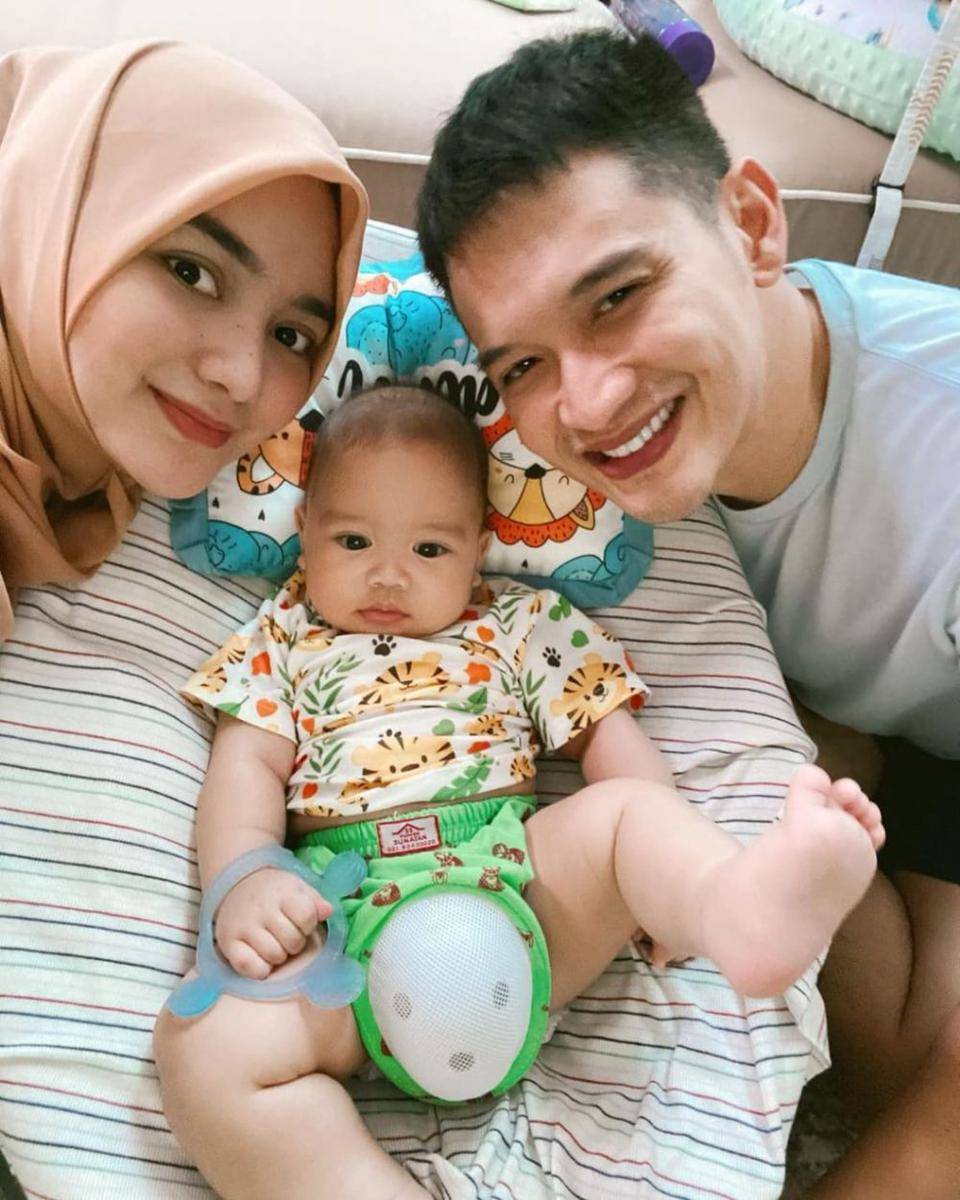 Citra Kirana dan Athar selfie. (instagram.com/citraciki)