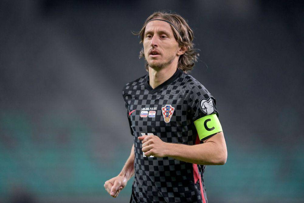 Luca Modric saat memperkuat Timnas Kroasia. (managingmadrid.com)