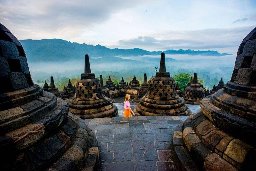 Candi Borobudur (instagram.com/askmott)