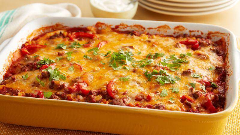 taco lasagna (pillsbury.com)