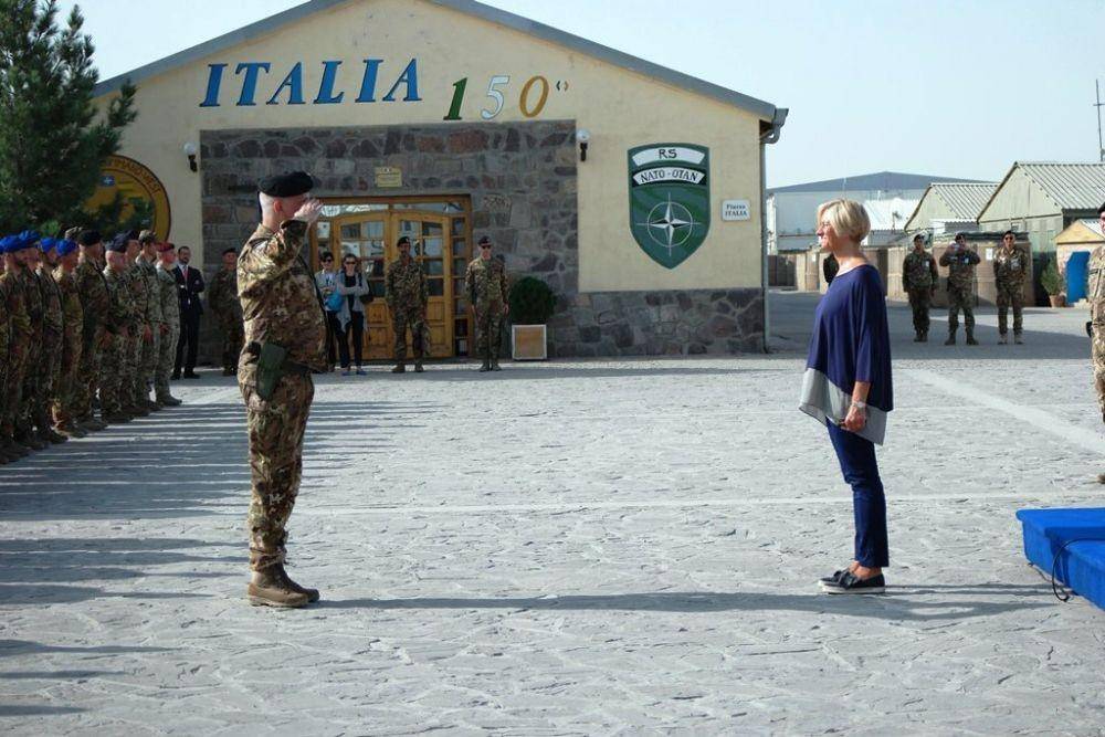 Pangkalan Militer Italia di Afghanistan. twitter.com/ItalyinUS