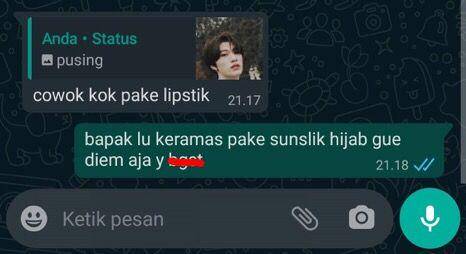 chat salah paham (twitter.com/ricoklatt)