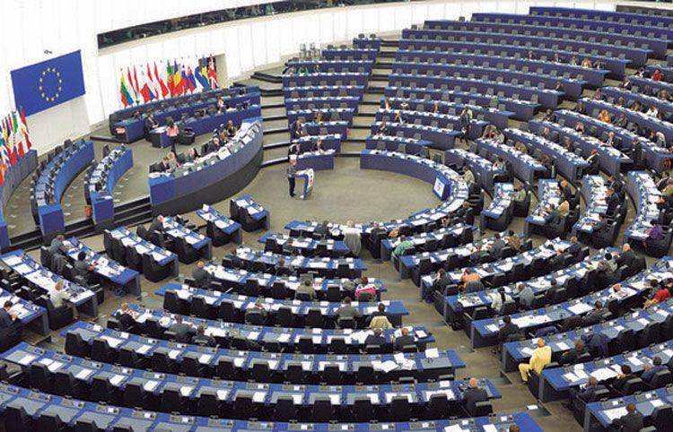 Suasana Gedung Parlemen Eropa di Brussels, Belgia. (twitter.com/DiplomatinSpain)