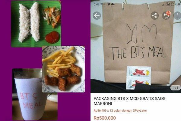 10 Potret Lucu BTS Meal Versi Low Budget Ini Cocok untuk Kantong Tipis