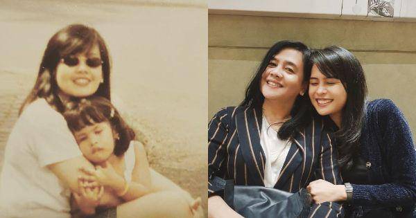 Kedekatan Maudy Ayunda dan mama (instagram.com/muren.s)