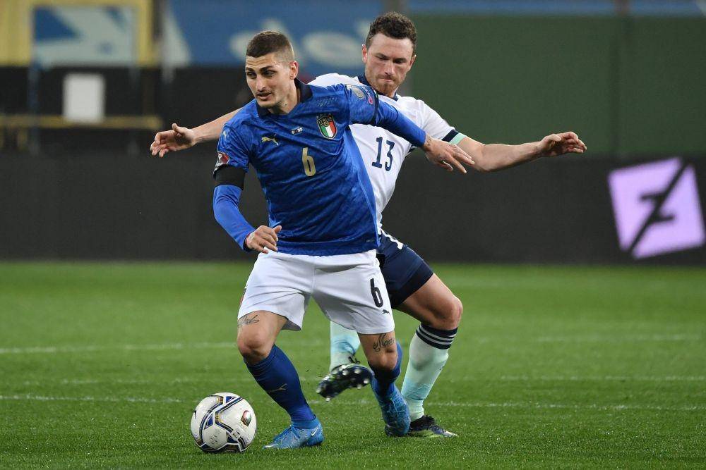 Pemain Italia Marco Veratti jadi pemain kunci di ajang Piala Eropa 2020. (psgtalk.com).