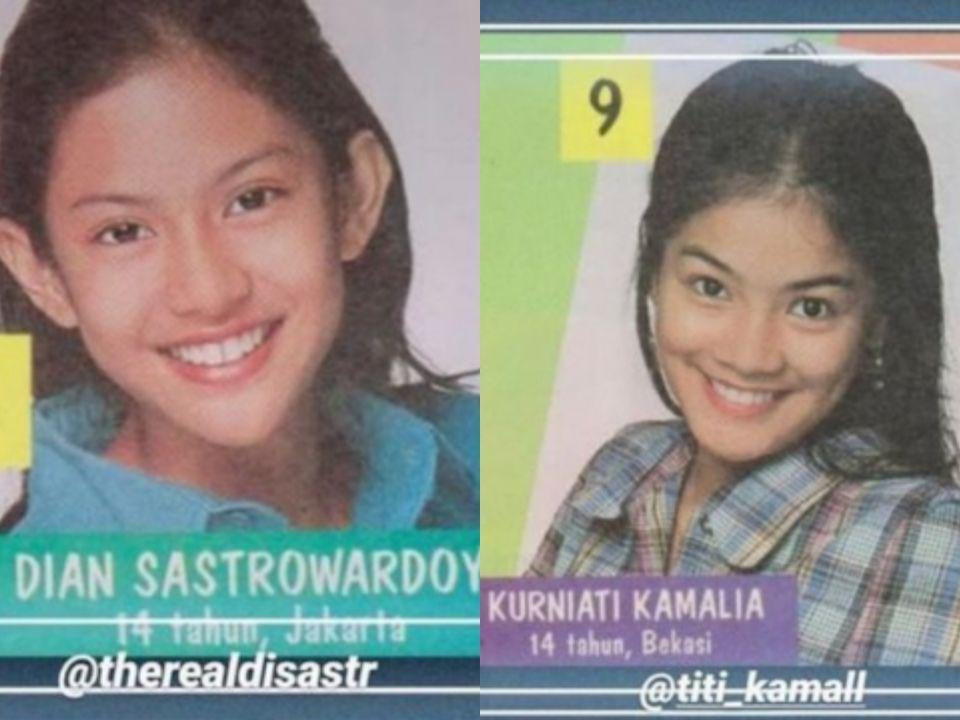 Bikin Pangling, 10 Potret Jadul Artis Saat Ikut Pemilihan Gadis Sampul