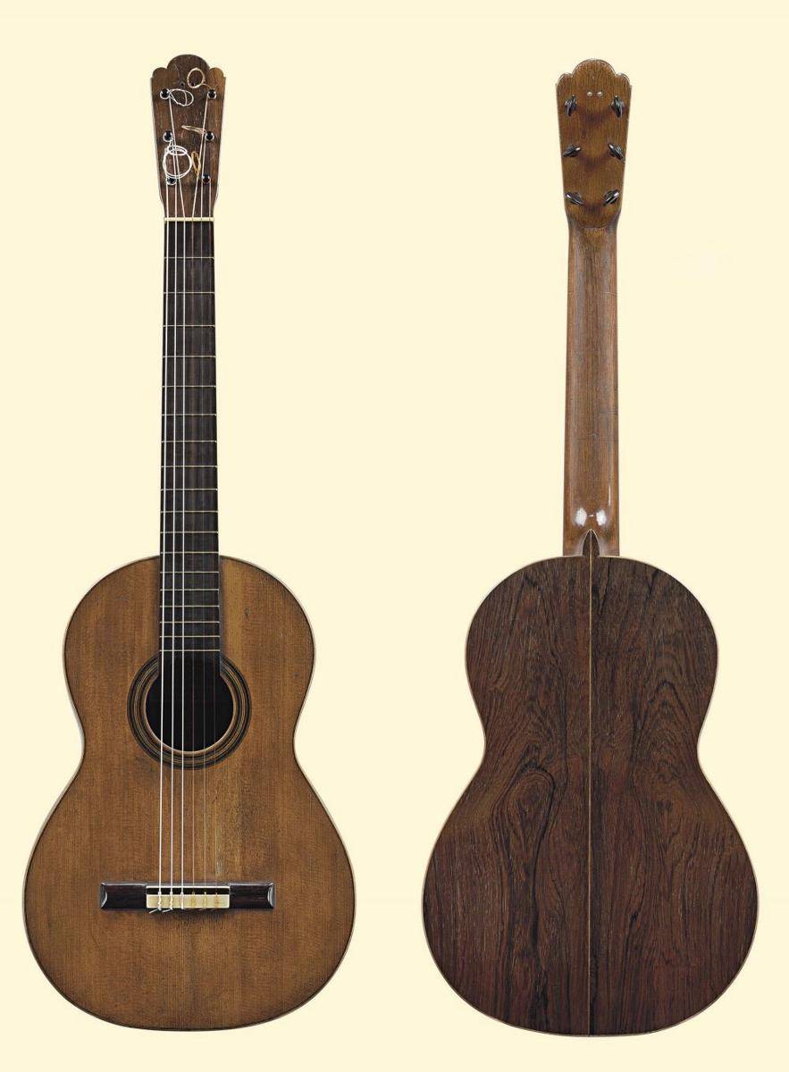 gitar Antonio de Torres Jurado tahun 1864 (christies.com)