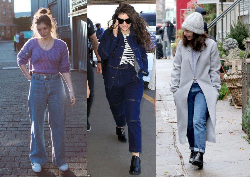 9 Inspirasi Outfit Denim ala Lorde, Gemar Bergaya Boyish!