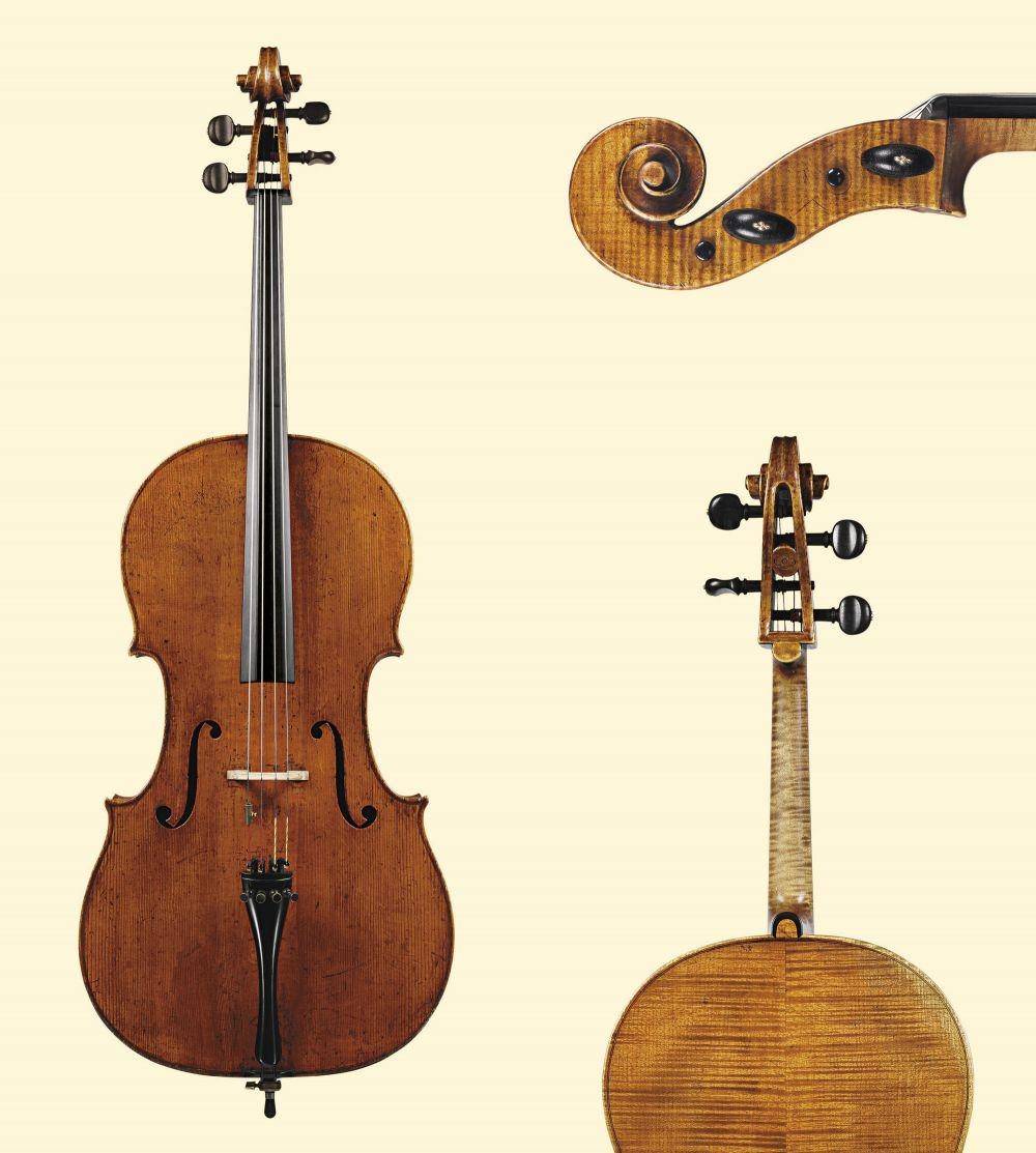 violoncello buatan Gennaro Gagliano (christies.com)