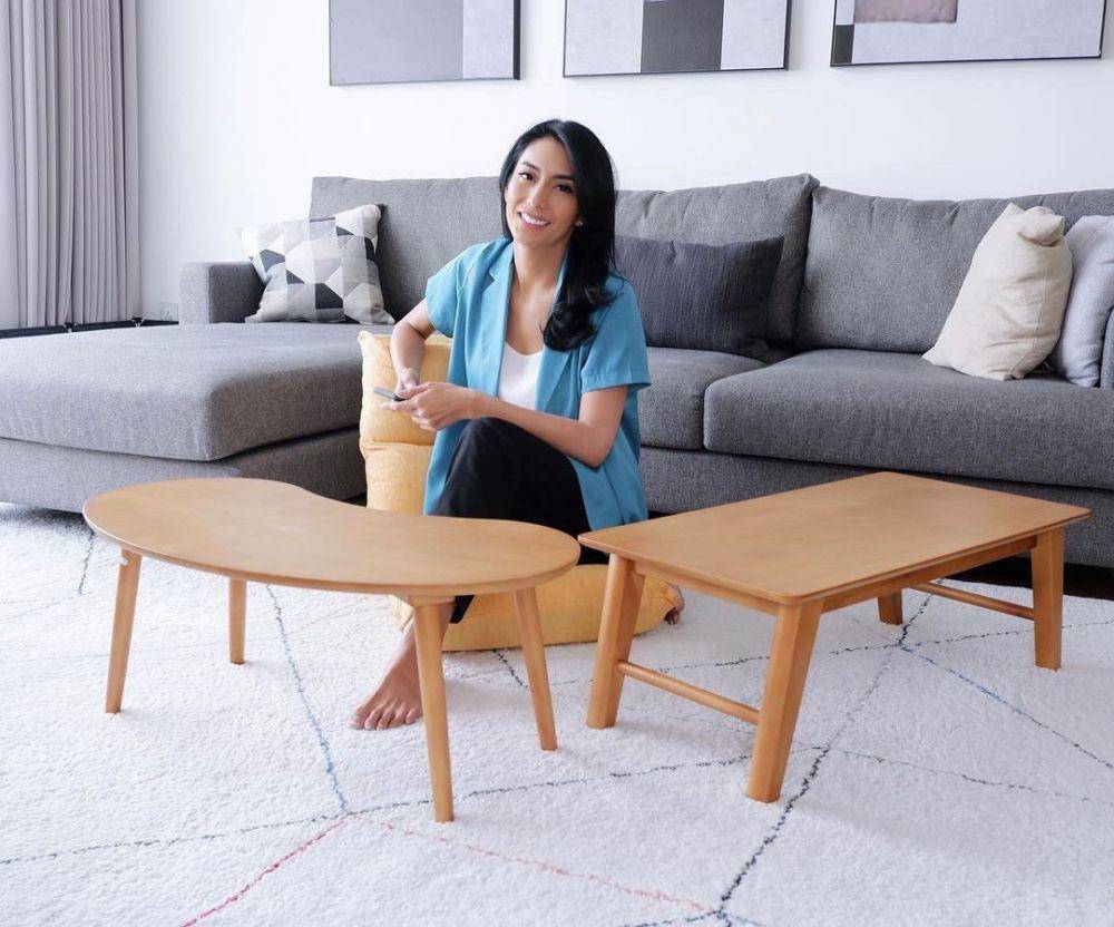 Rumah Tyas Mirasih yang bergaya minimalis. (instagram.com/tyasmirasih)