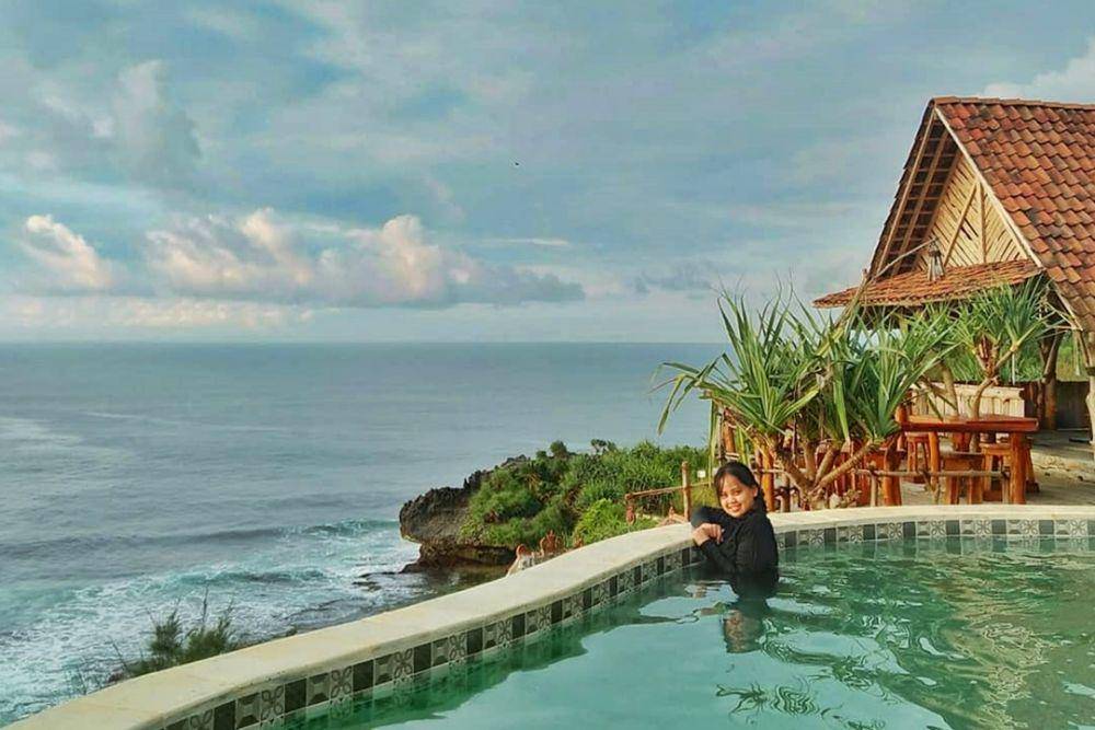 View laut di Acala Ayu Homestay (instagram.com/christie_via)