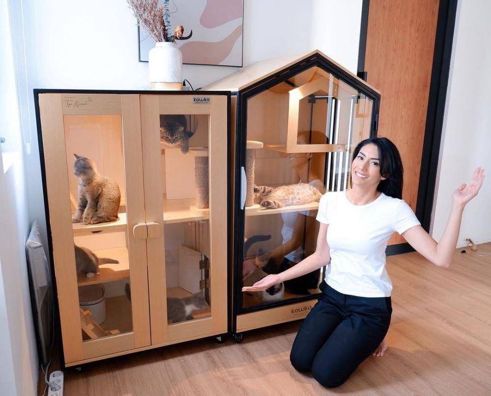 Rumah Tyas Mirasih yang bergaya minimalis. (instagram.com/tyasmirasih)