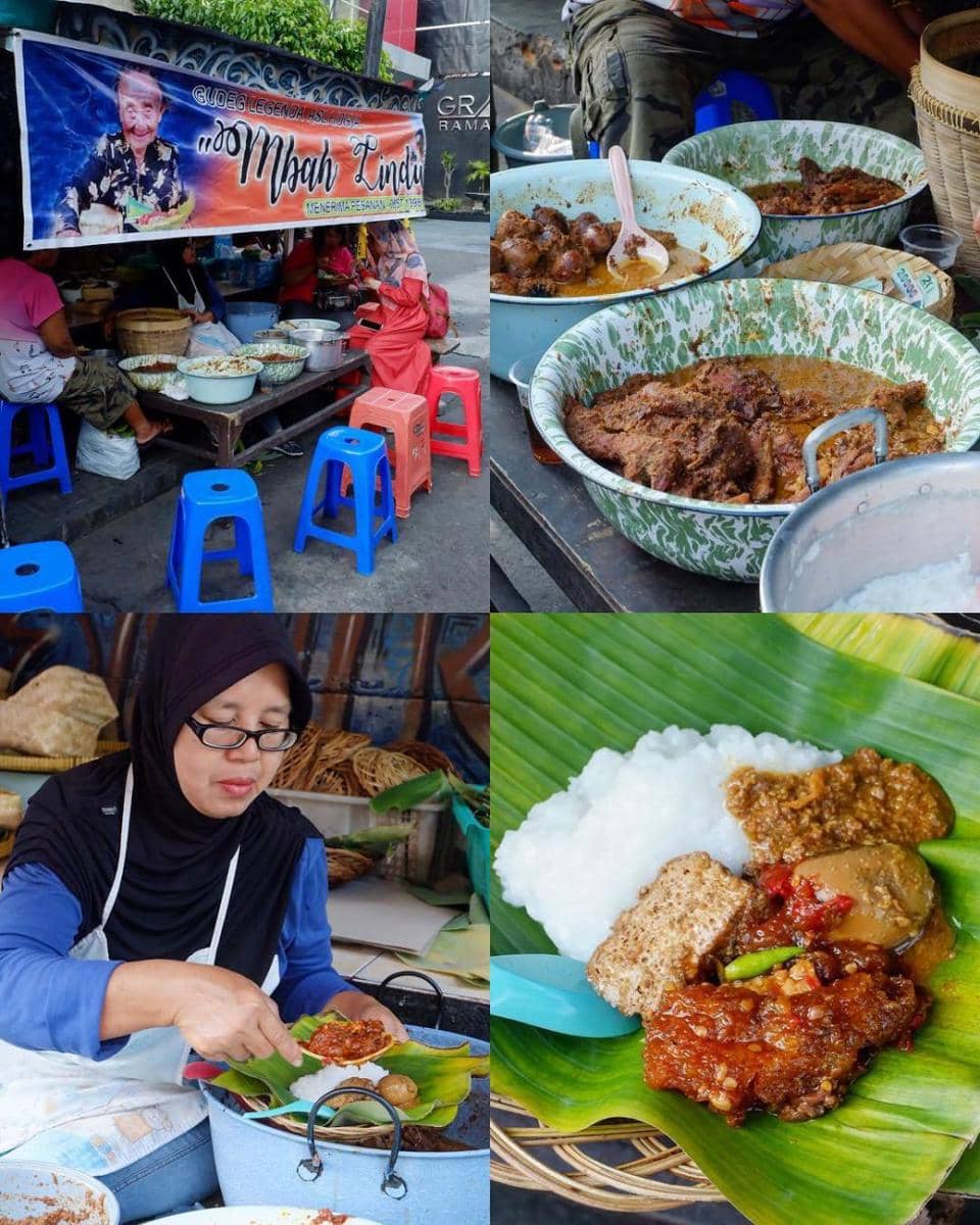 Gudeg mbah lindu (instagram.com/riderkulineran)