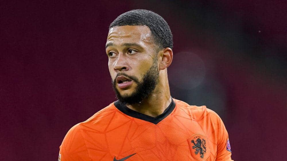 Memphis Depay. (Twitter/barcacentre)