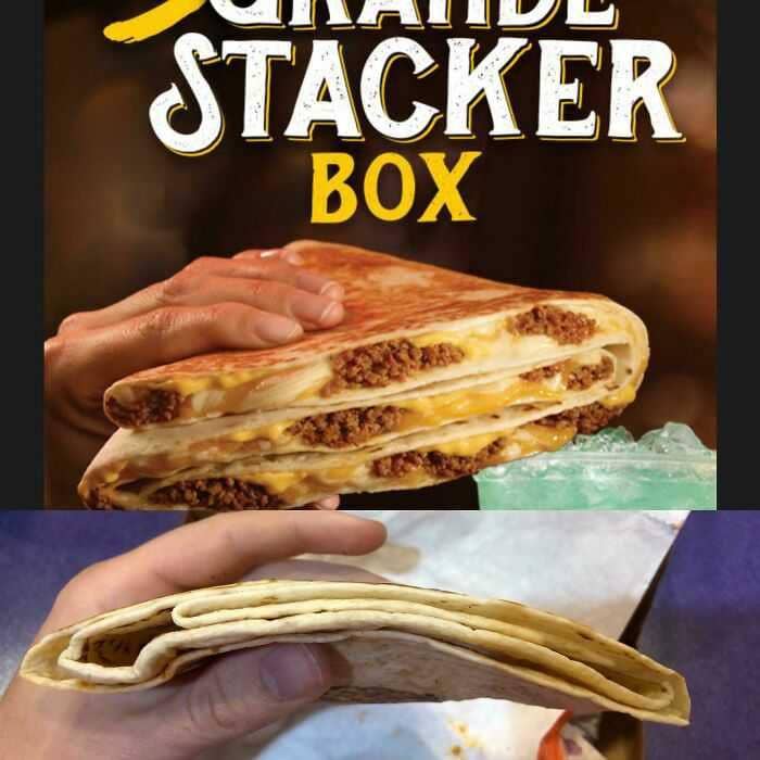 makanan gak sesuai gambar menu (reddit.com/bobbybudnick7)