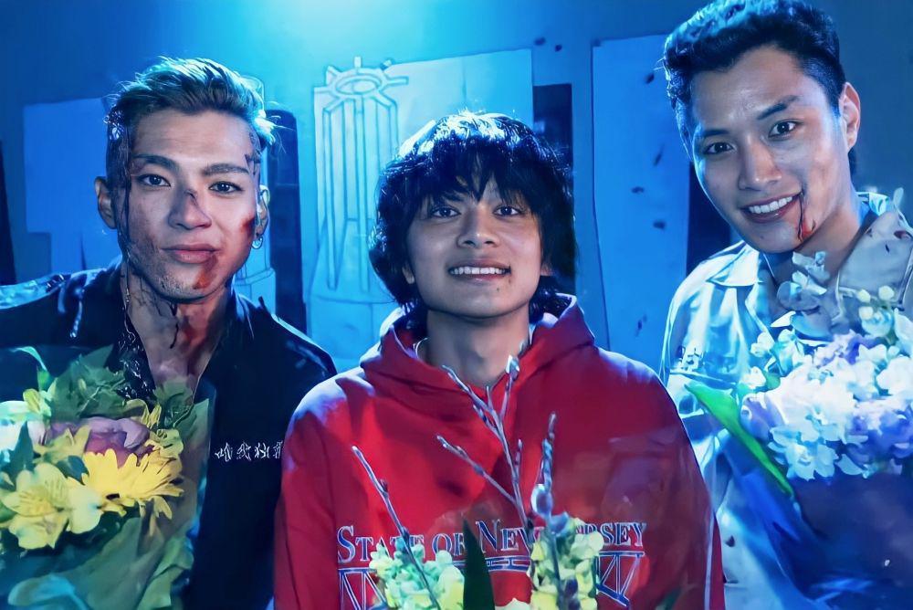 Berantem di Film, Ini 12 Potret Akur Para Pemain Tokyo Revengers