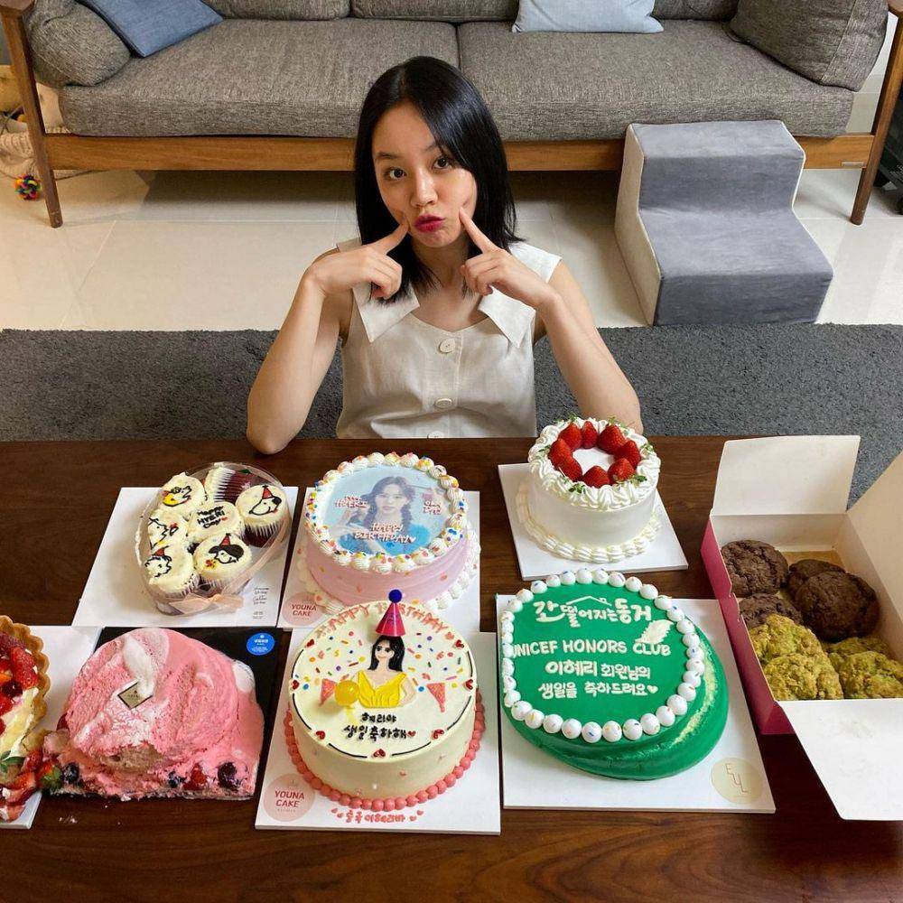 ulang tahun Hyeri (instagram.com/hyeri_0609)