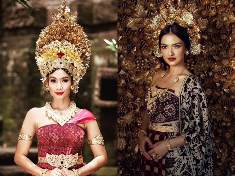 Penampilannya Bak Bangsawan, 10 Potret Artis Memakai Pakaian Adat Bali