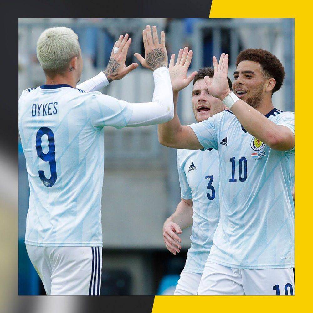 Jersei tandang Skotlandia di Piala Eropa 2020. (Instagram/scotlandnationalteam)