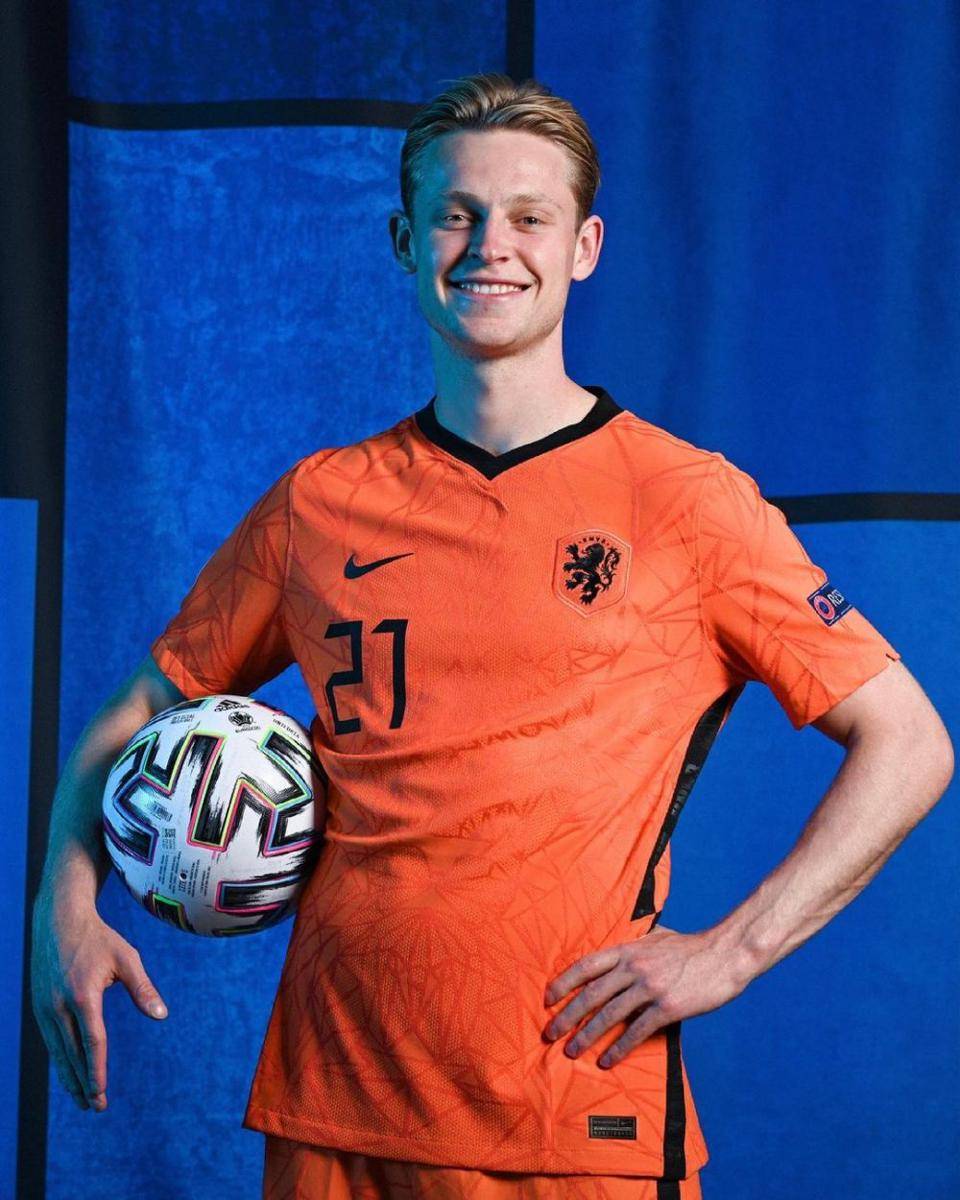 Jersei kandang Belanda di Piala Eropa 2020. (Instagram/onsoranje)