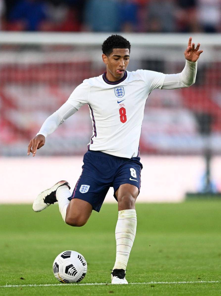 Jude Bellingham saat memperkuat timnas Inggris. (twitter.com/BellinghamJude)