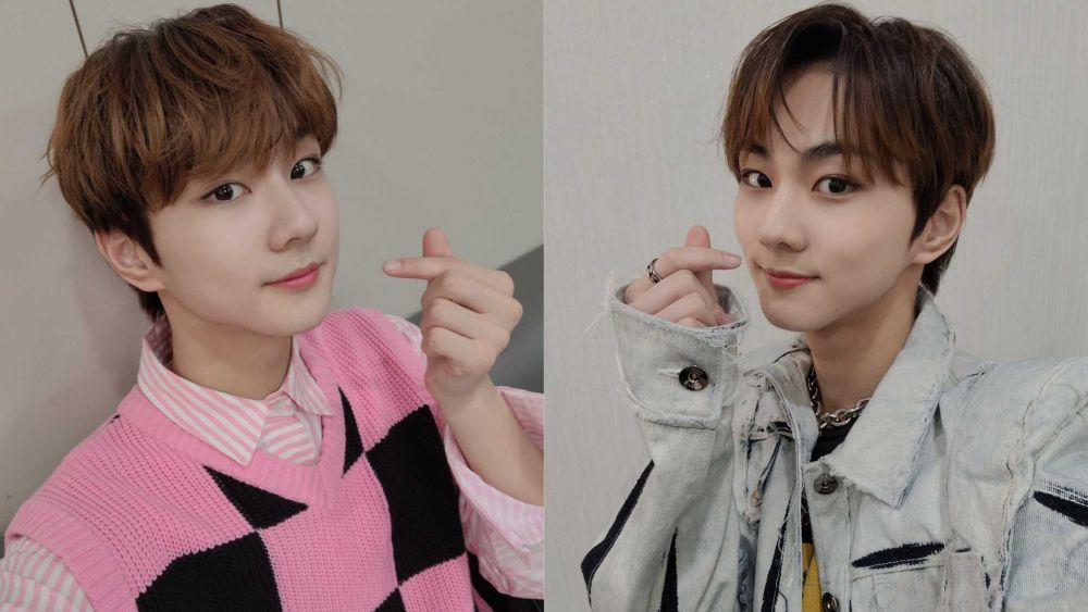 9 Potret Jungwon ENHYPEN dengan Pose Finger Heart Sign, Cute Banget