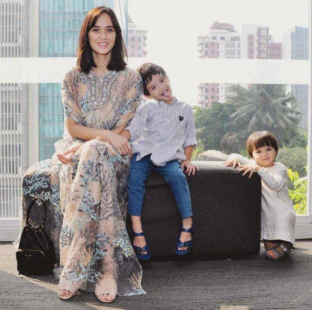 Renata Kusmanto bersama anak (Instagram.com/renata711)