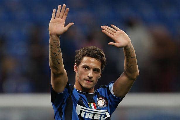 Marko Arnautovic ketika membela Inter Milan. (manchestereveningnews.co.uk)