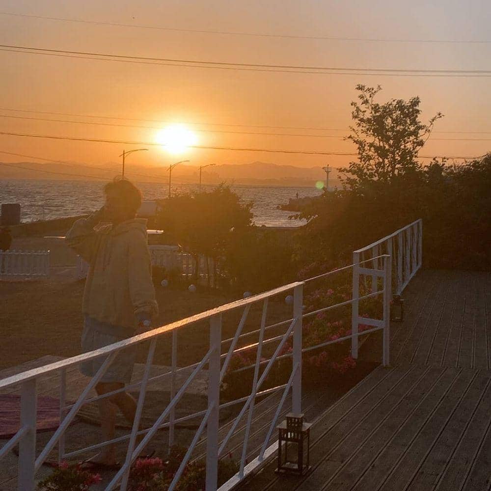 Lokasi syuting 'The Sea I Desire' (instagram/leedongwook_official)