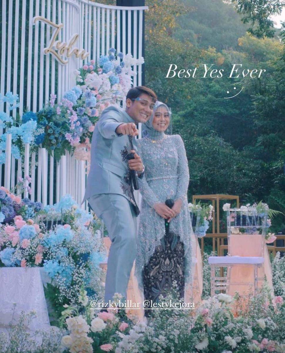 Lesti Kejora dan Rizky Billar (instagram.com/fero_walandouw)