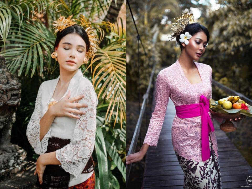 Anggun dan Menawan, 10 Gaya Elegan Artis Memakai Kebaya Bali