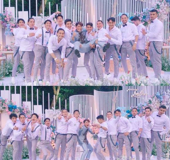 Tamu undangan lamaran Lesti dan Billar (instagram.com/fero_walandouw)