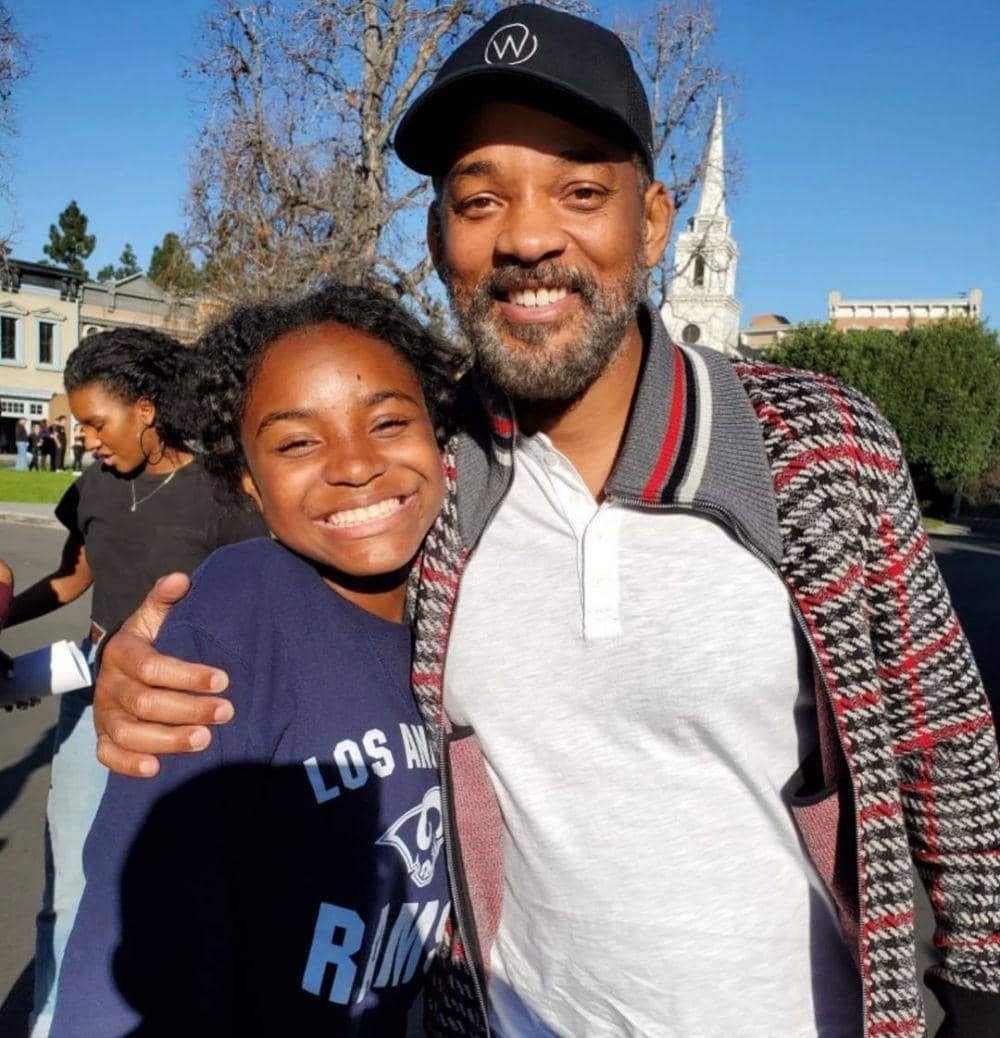 Saniyya Sidney dan Will Smith (instagram.com/saniyyasidney)