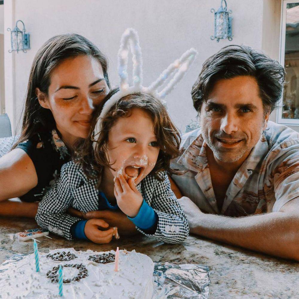 Caitlin McHugh, Billy Stamos, John Stamos (instagram.com/caitlinskybound)