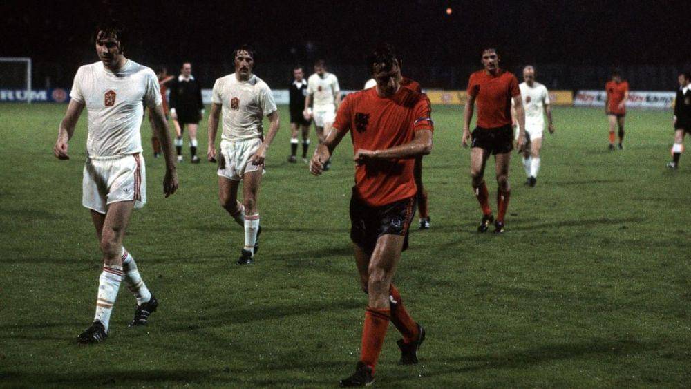 Timnas Belanda menghadapi Cekoslowakia di Euro 1976 (uefa.com)
