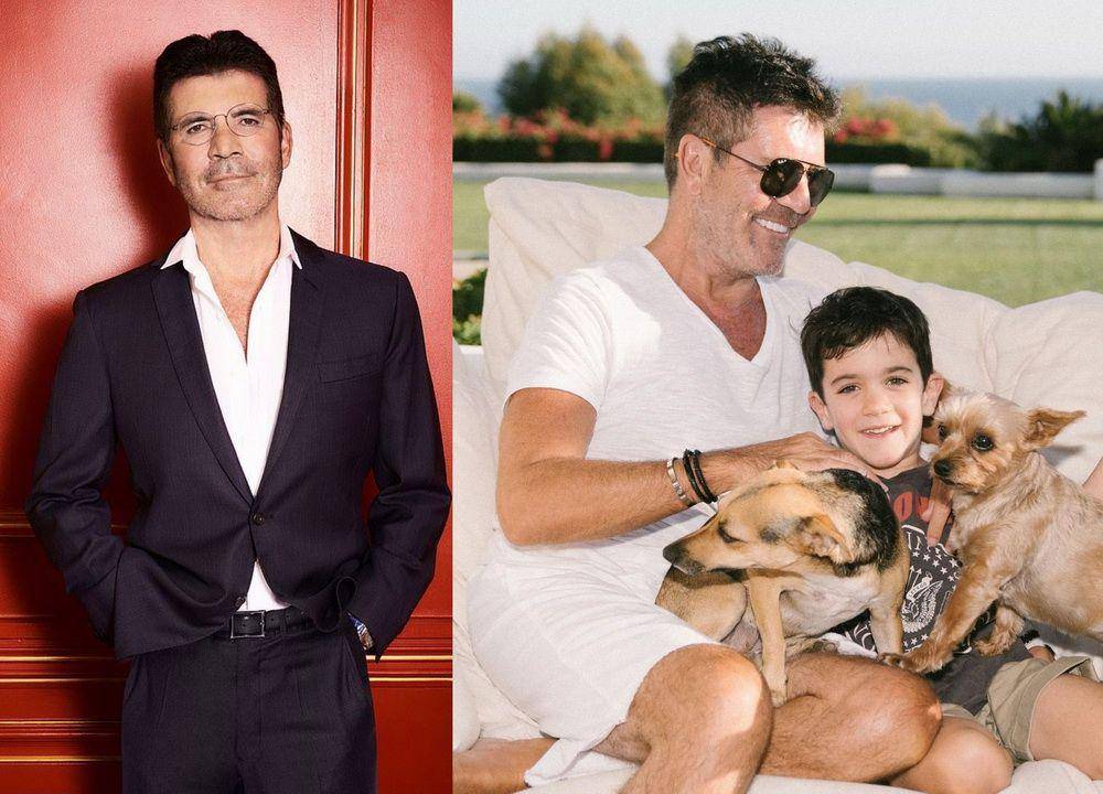 Kolase: Simon Cowell | Simon Cowell, Eric Cowell (instagram.com/syco | instagram.com/simoncowell)
