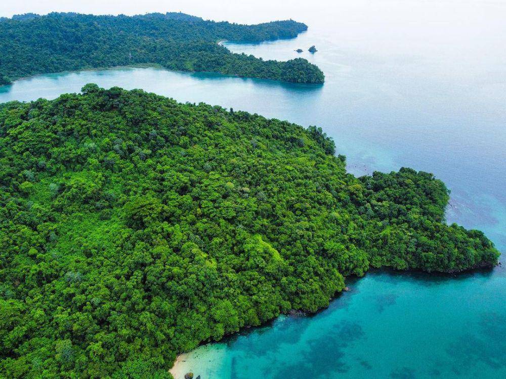 Pemandangan Pulau Coiba di Panama. (instagram.com/globusgefaehrte)