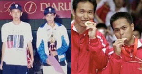 10 Potret Persahabatan Markis dan Hendra, dari Remaja hingga Raih Emas