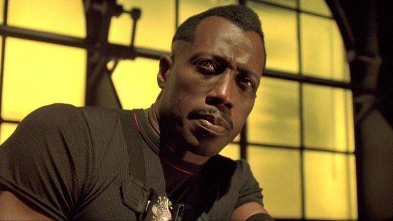 Wesley Snipes sebagai Blade. Dok. New Line Cinema