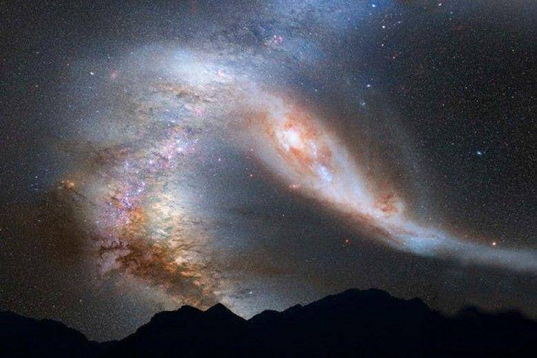 Ilustrasi Bima Sakti. (ANTARA/REUTERS/NASA,ESA, Z. Levay and R. van der Mrel (STScl), and A. Mellinger/Handout)