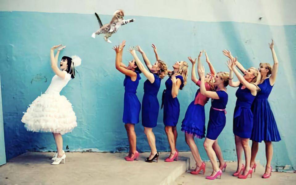 pemotretan pengantin dan bridesmaid (treehut.com)